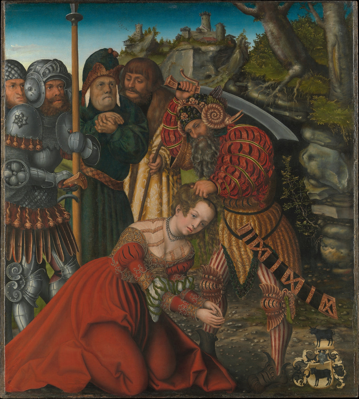 The Martyrdom of Saint Barbara - Lucas Cranach the Elder