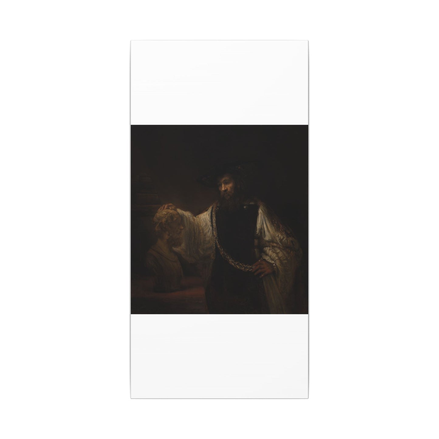 Aristotle with a Bust of Homer - Rembrandt van Rijn
