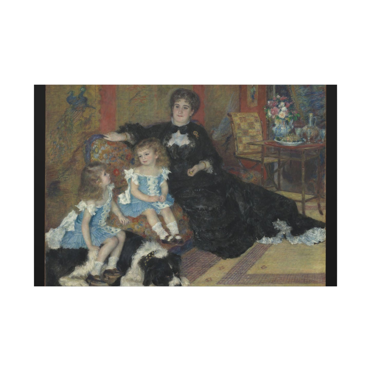 Madame Georges Charpentier (Marguerite-Louise Lemonnier, 1848–1904) and Her Children, Georgette-Berthe (1872–1945) and Paul-Emile-Charles (1875–1895)