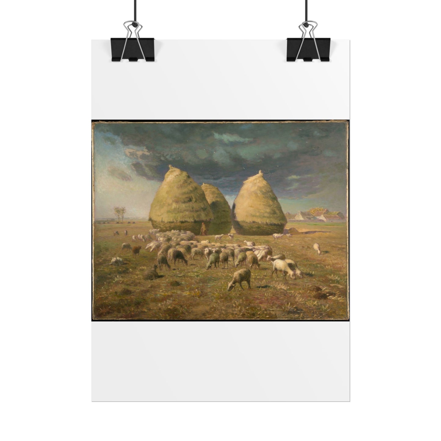 Haystacks: Autumn - Jean-François Millet