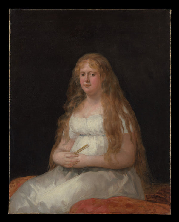 Portrait of a Spanish Noblewoman - Goya