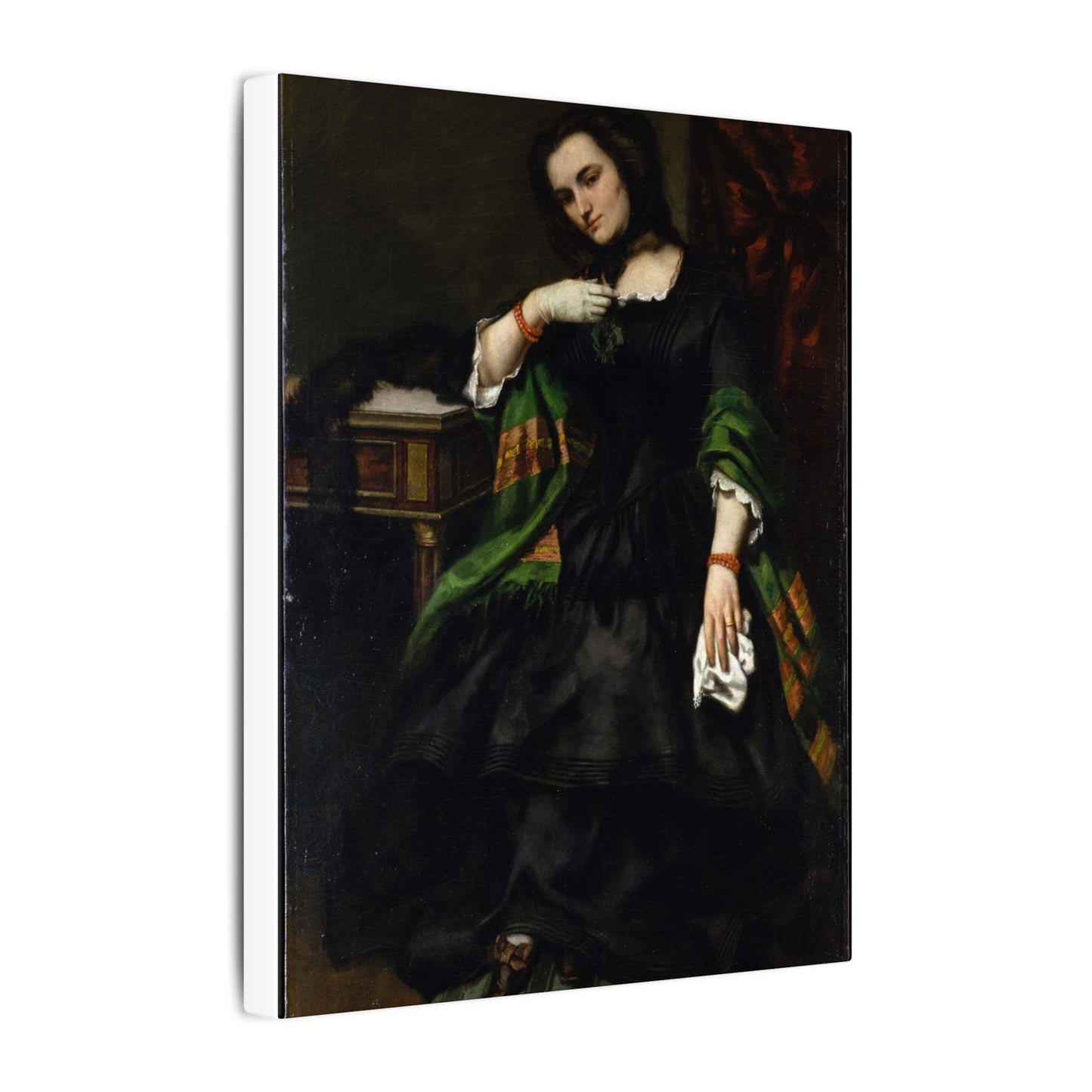 Madame Auguste Cuoq (Mathilde Desportes, 1827–1910) - Gustave Courbet