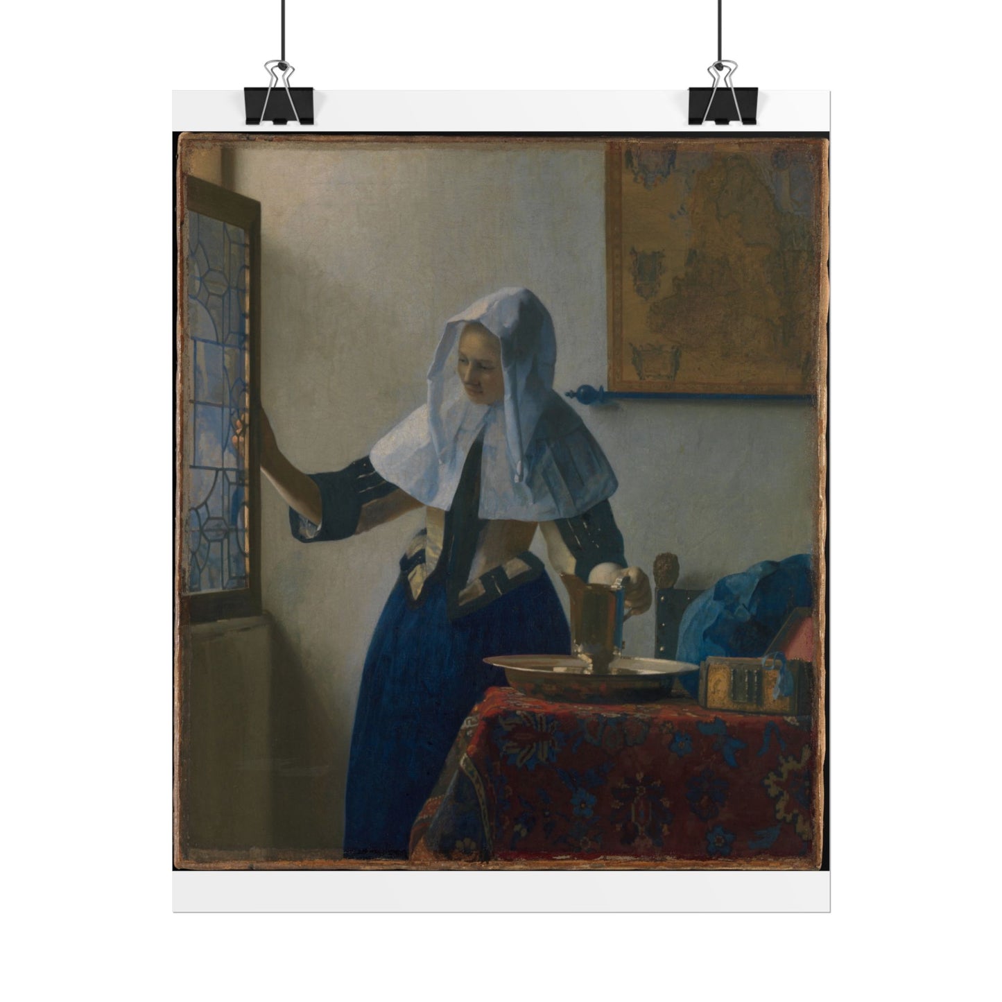 Young Woman with a Water Pitcher - Johannes Vermeer