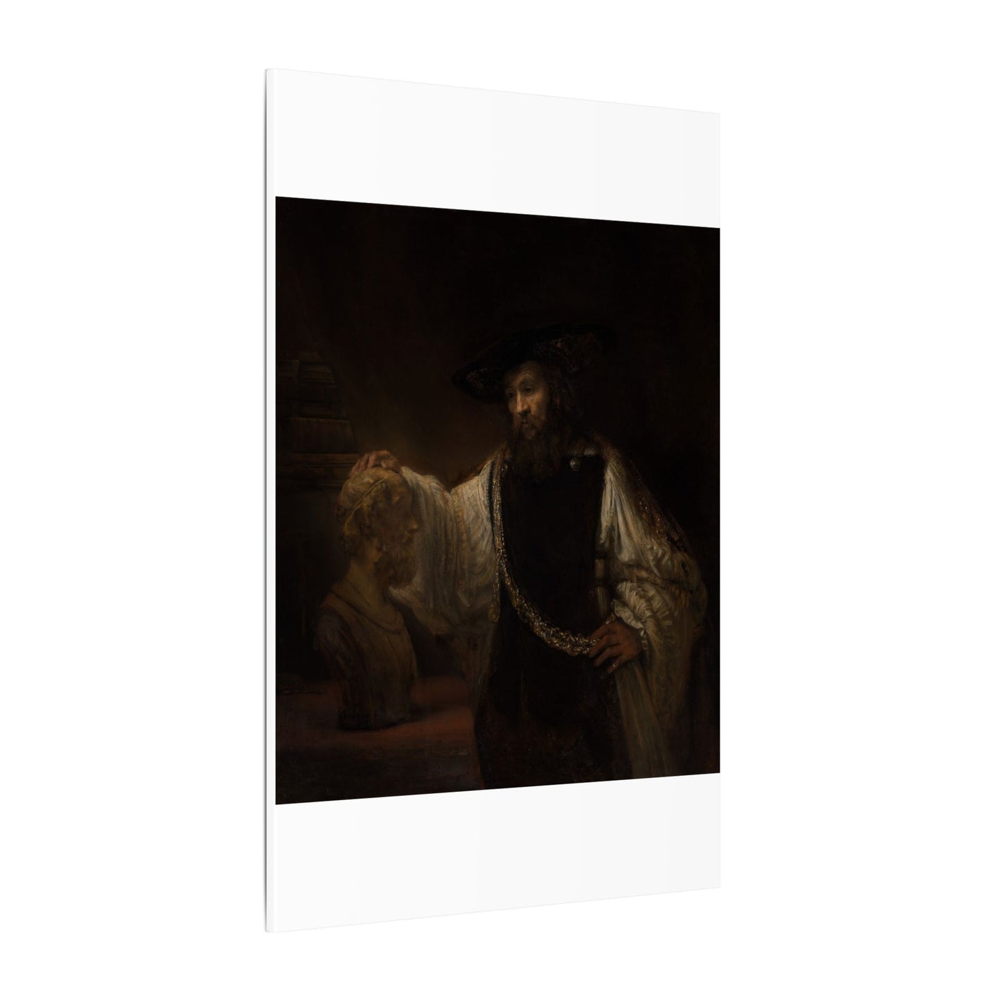 Aristotle with a Bust of Homer - Rembrandt van Rijn