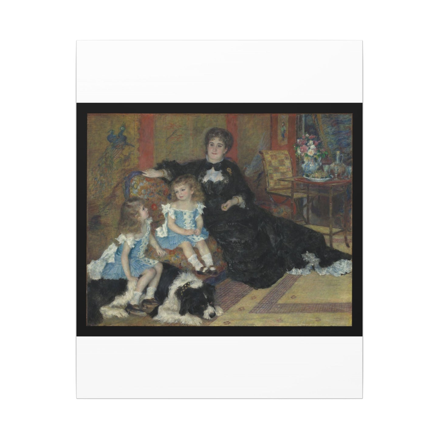 Madame Georges Charpentier and Her Children - Auguste Renoir