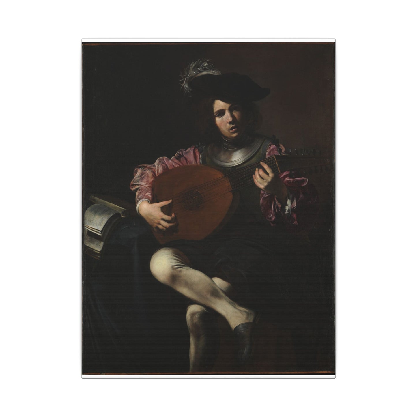 Lute Player - Valentin de Boulogne