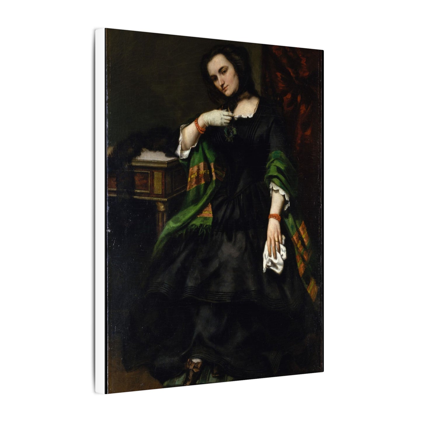 Madame Auguste Cuoq (Mathilde Desportes, 1827–1910) - Gustave Courbet