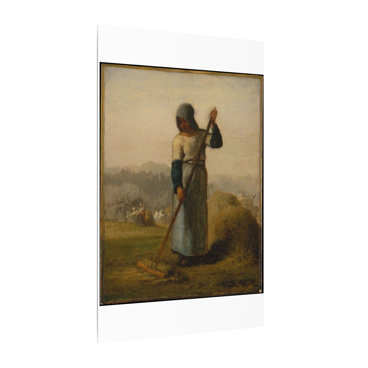 Woman with a Rake - Jean-François Millet