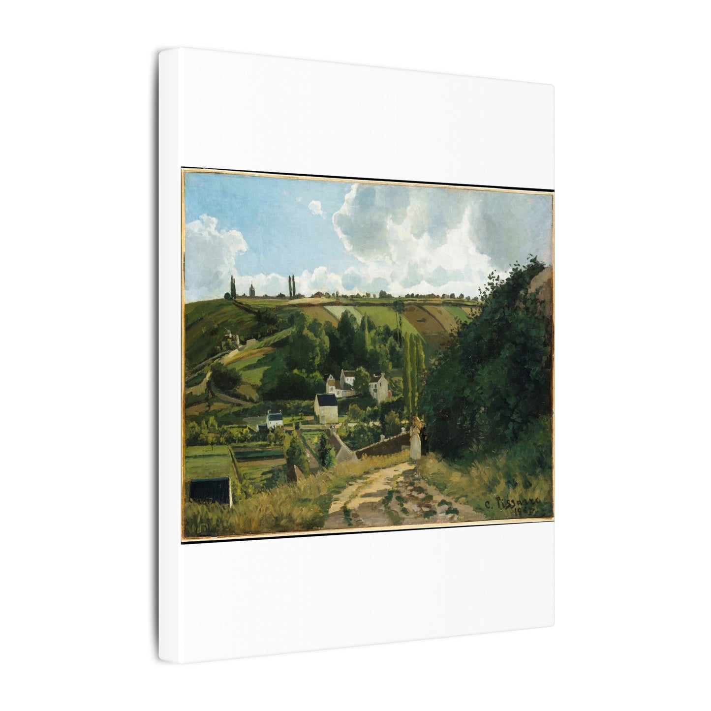 Jalais Hill, Pontoise - Camille Pissarro
