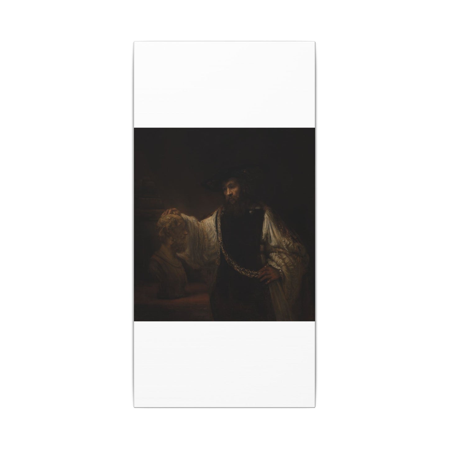 Aristotle with a Bust of Homer - Rembrandt van Rijn