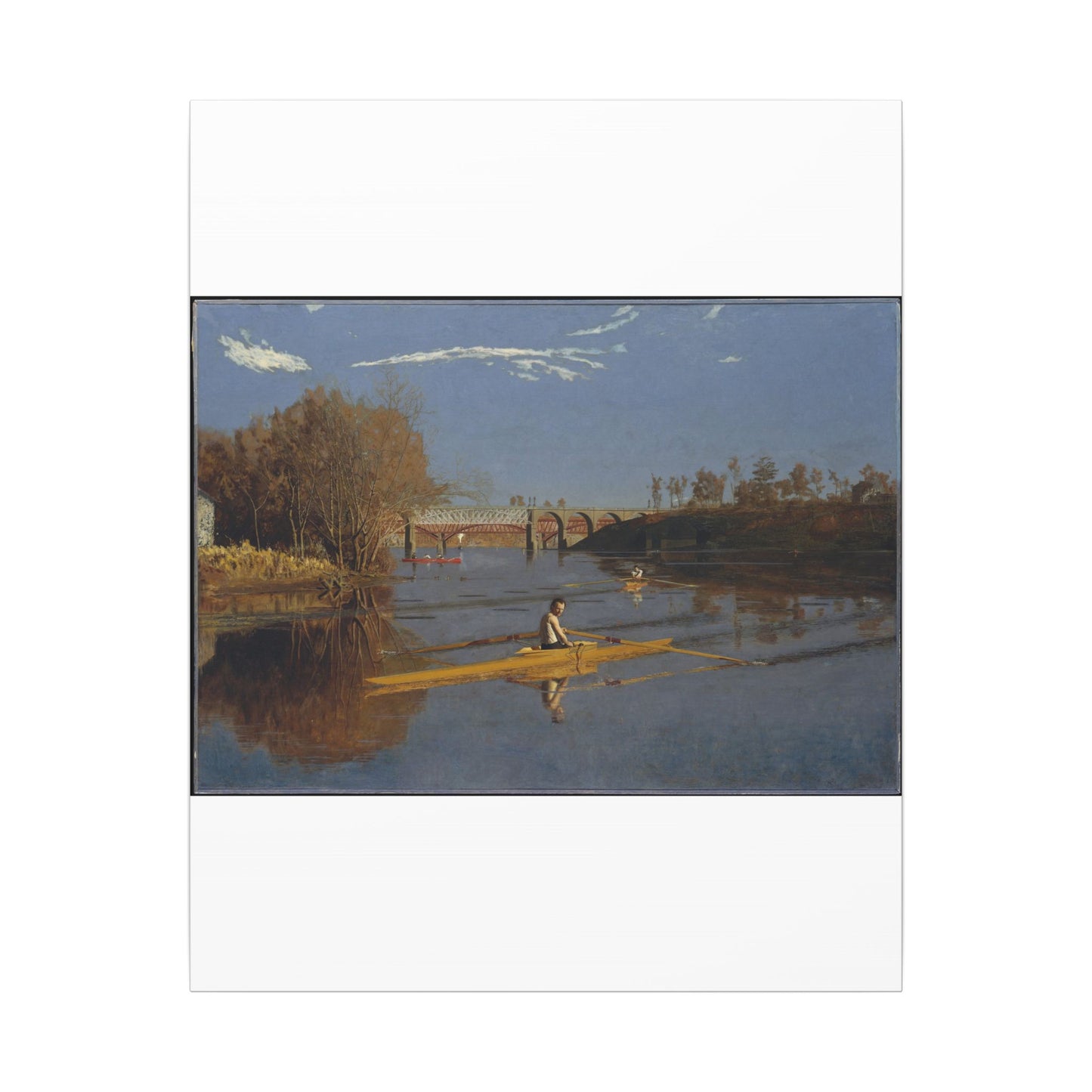 The Champion Single Sculls (Max Schmitt in a Single Scull) - Thomas Eakins