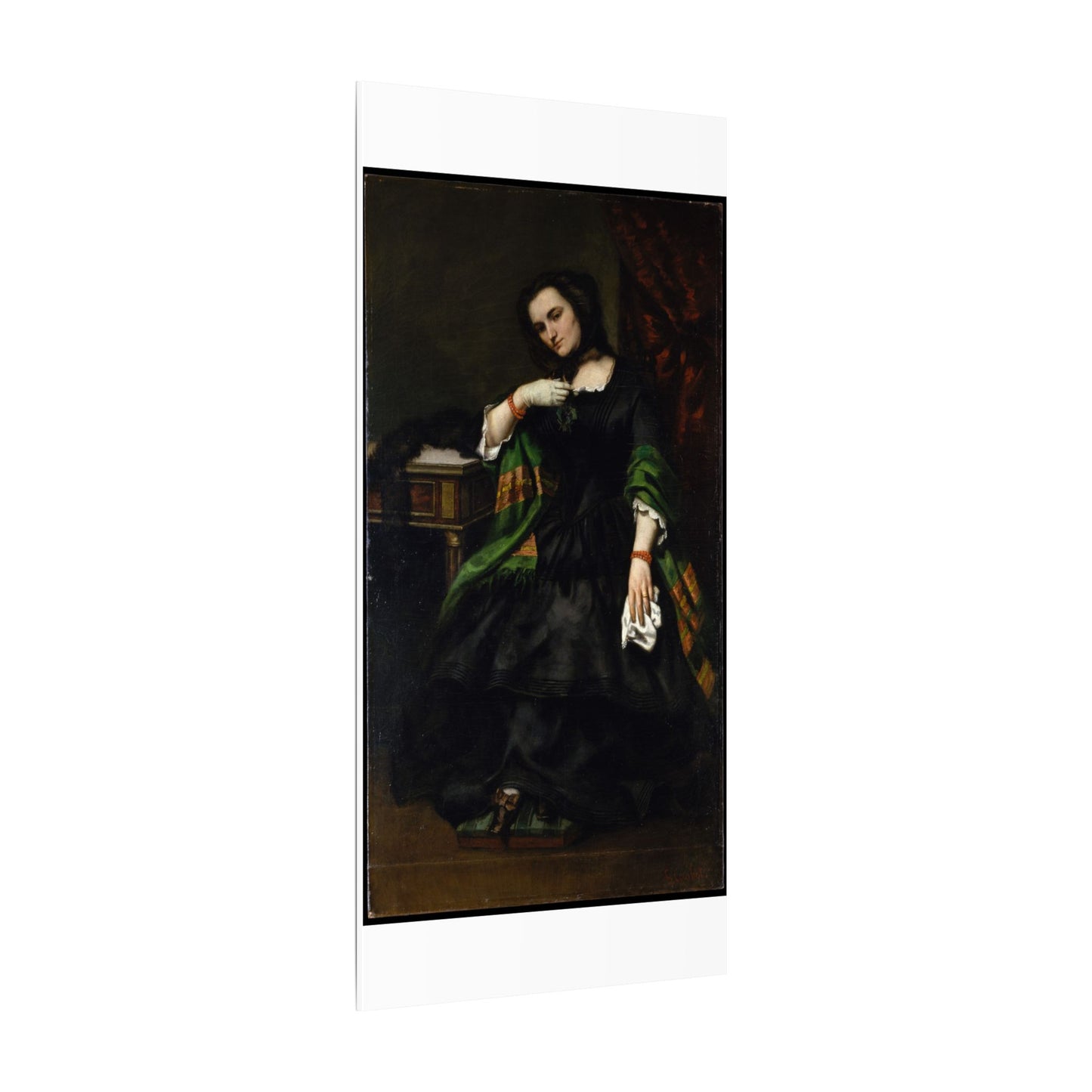 Madame Auguste Cuoq (Mathilde Desportes, 1827–1910) - Gustave Courbet
