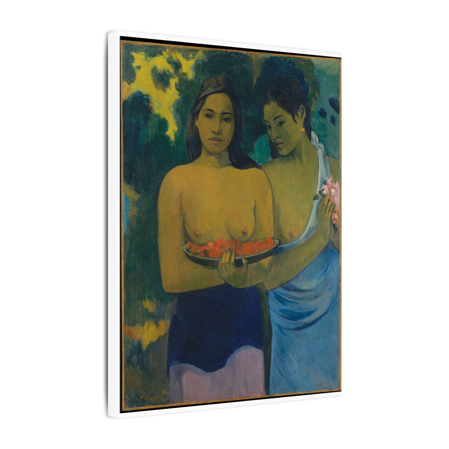 Two Tahitian Women - Paul Gauguin