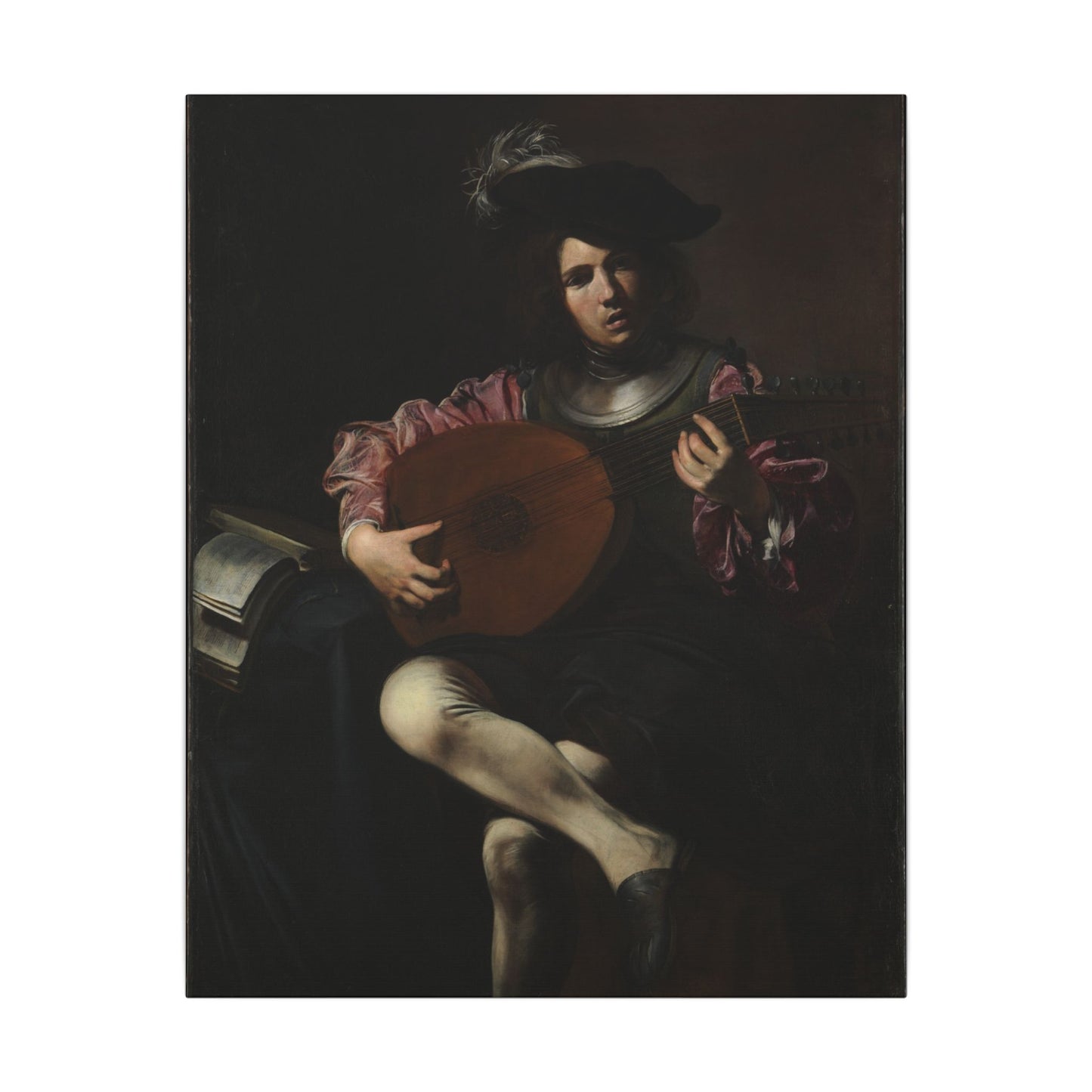 Lute Player - Valentin de Boulogne