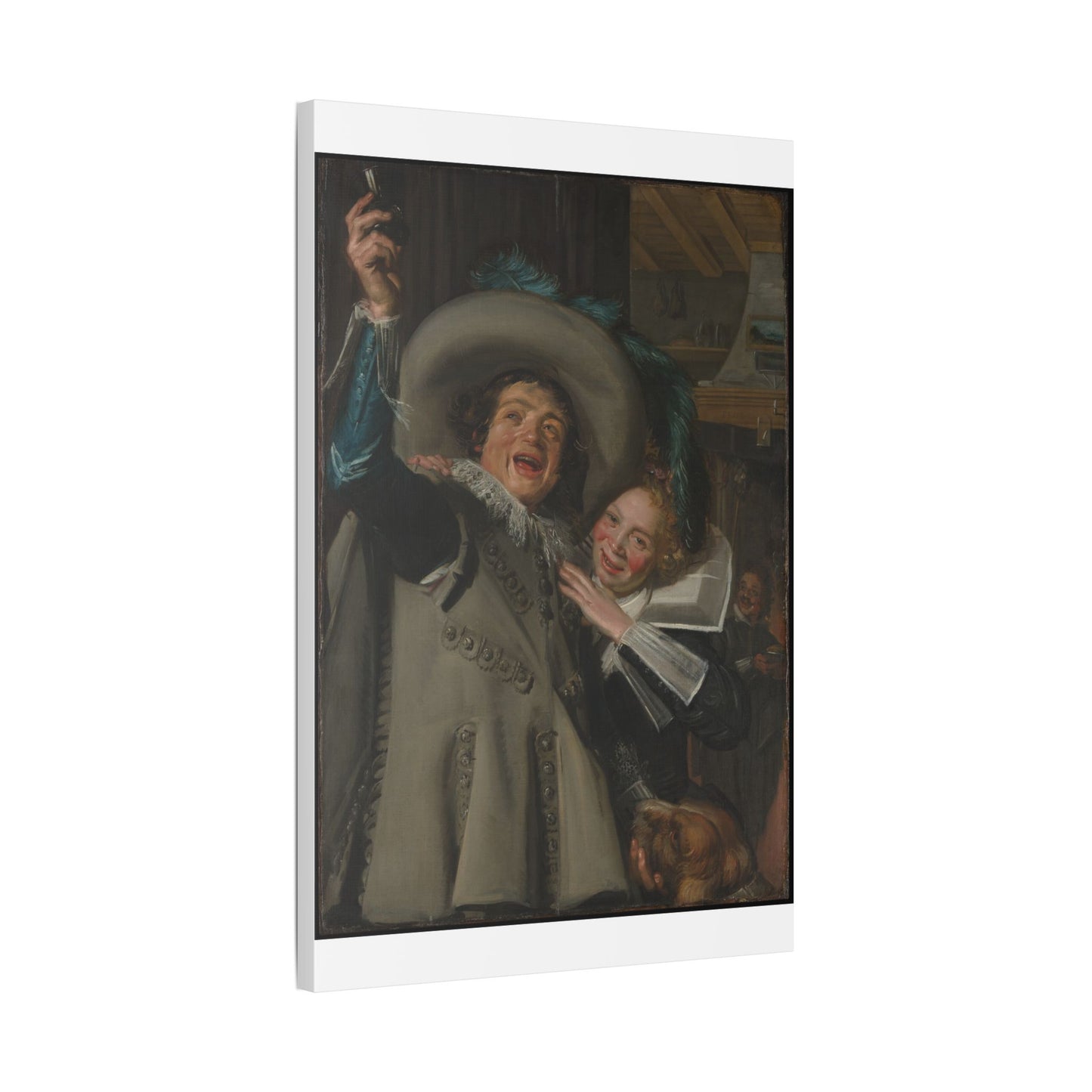 Young Man and Woman in an Inn - Frans Hals