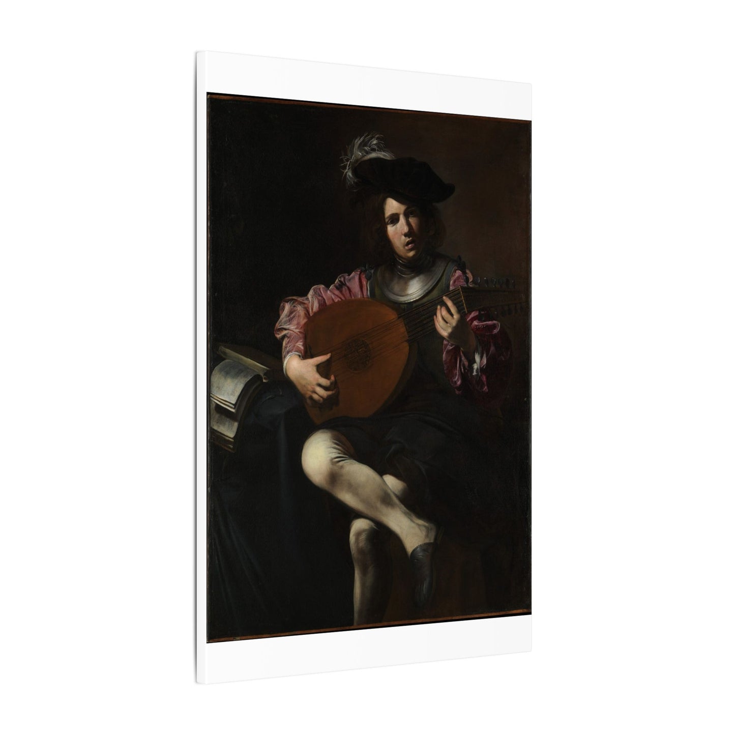 Lute Player - Valentin de Boulogne