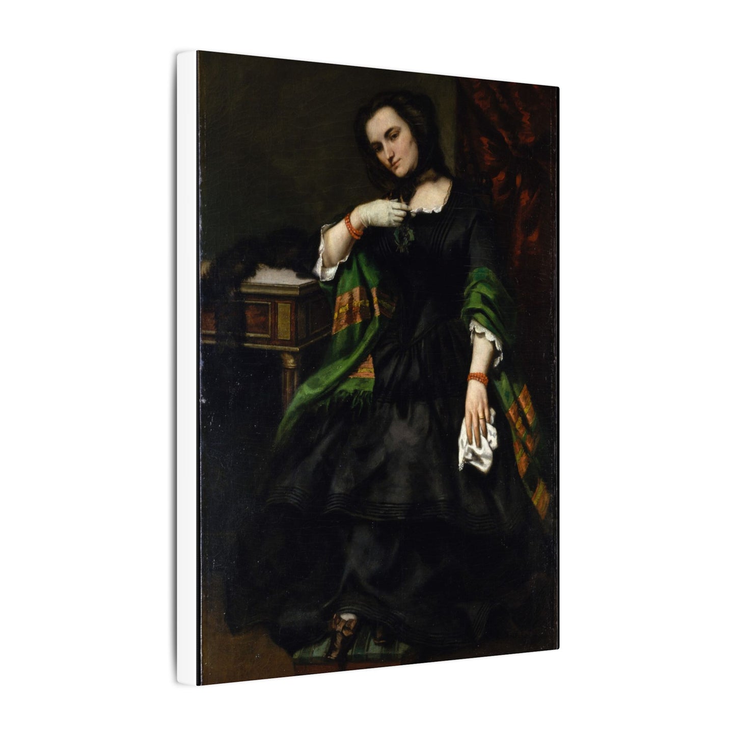 Madame Auguste Cuoq (Mathilde Desportes, 1827–1910) - Gustave Courbet