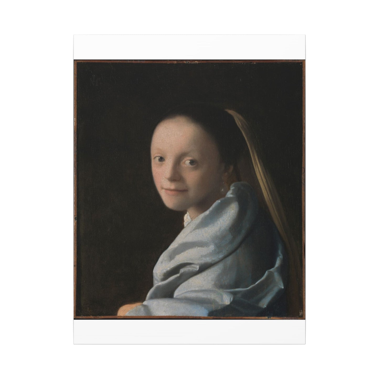 Study of a Young Woman - Johannes Vermeer