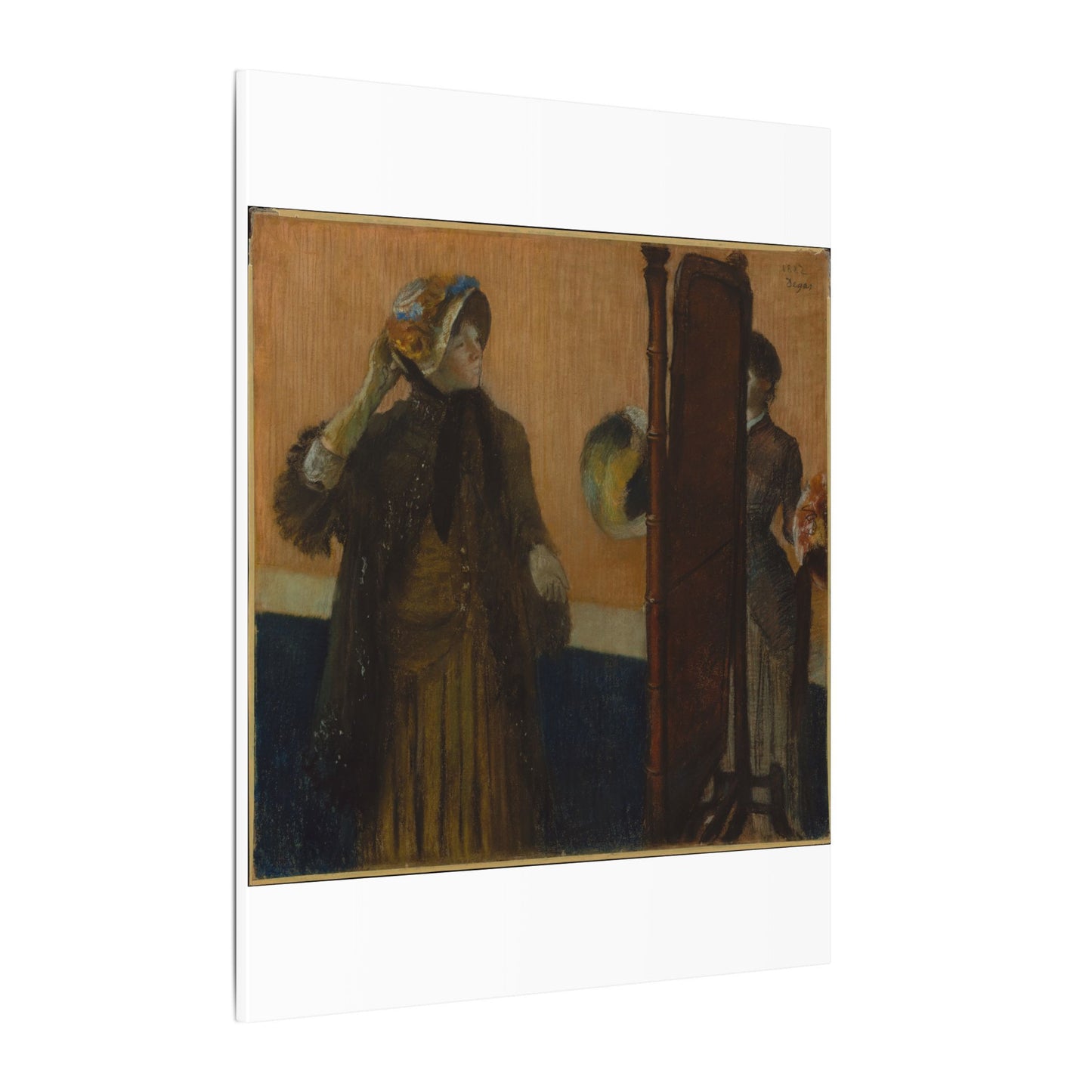 At the Milliner's - Edgar Degas