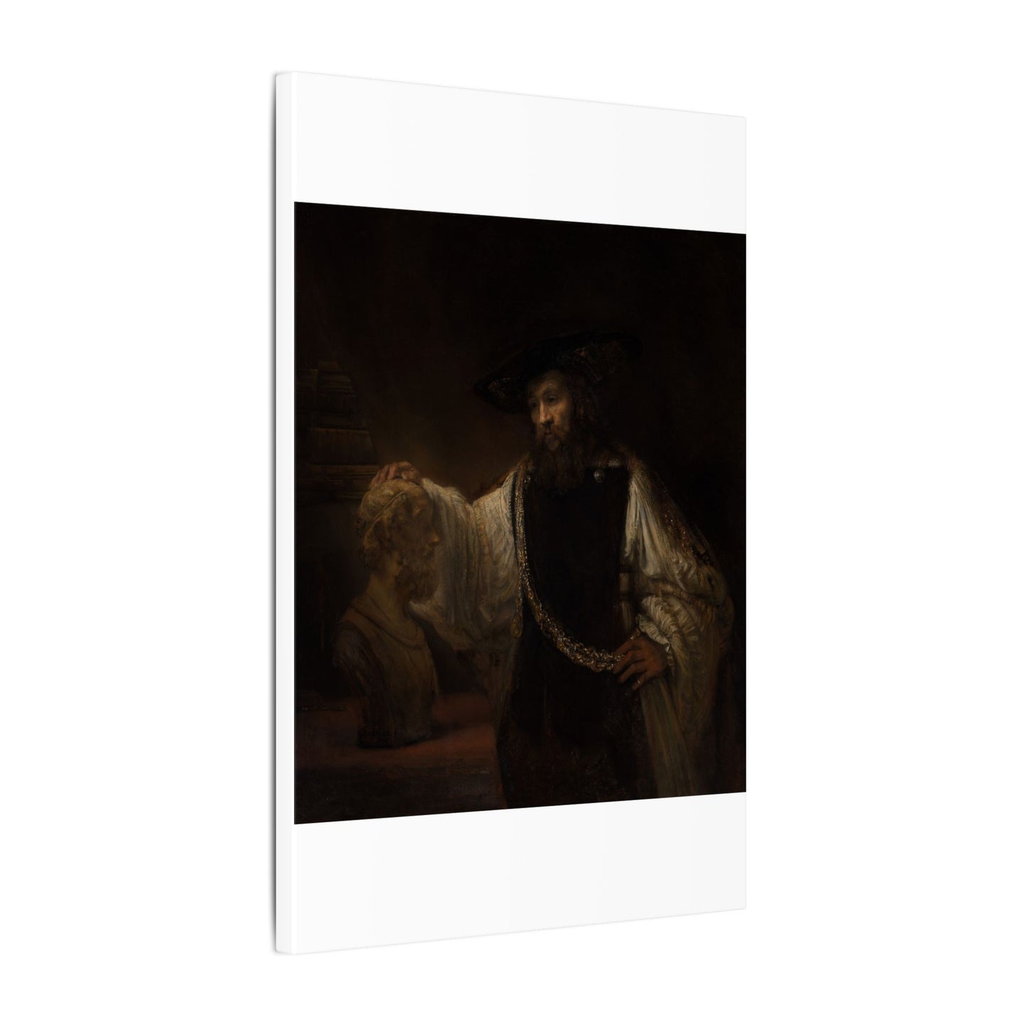 Aristotle with a Bust of Homer - Rembrandt van Rijn
