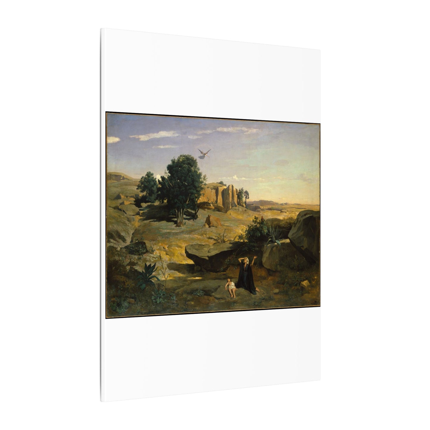 Hagar in the Wilderness - Camille Corot