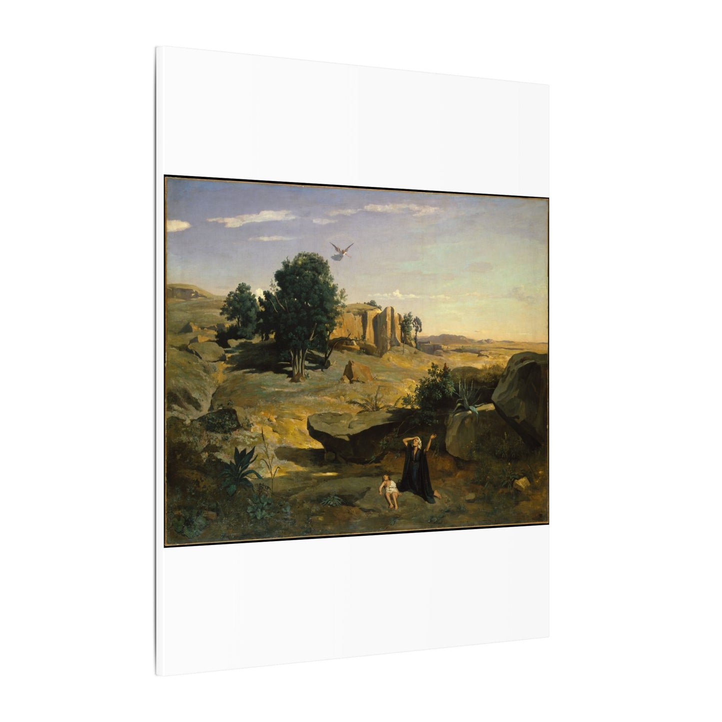 Hagar in the Wilderness - Camille Corot