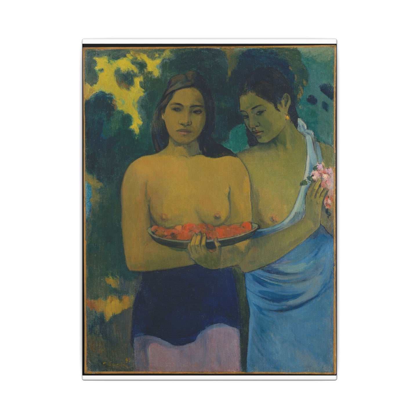 Two Tahitian Women - Paul Gauguin