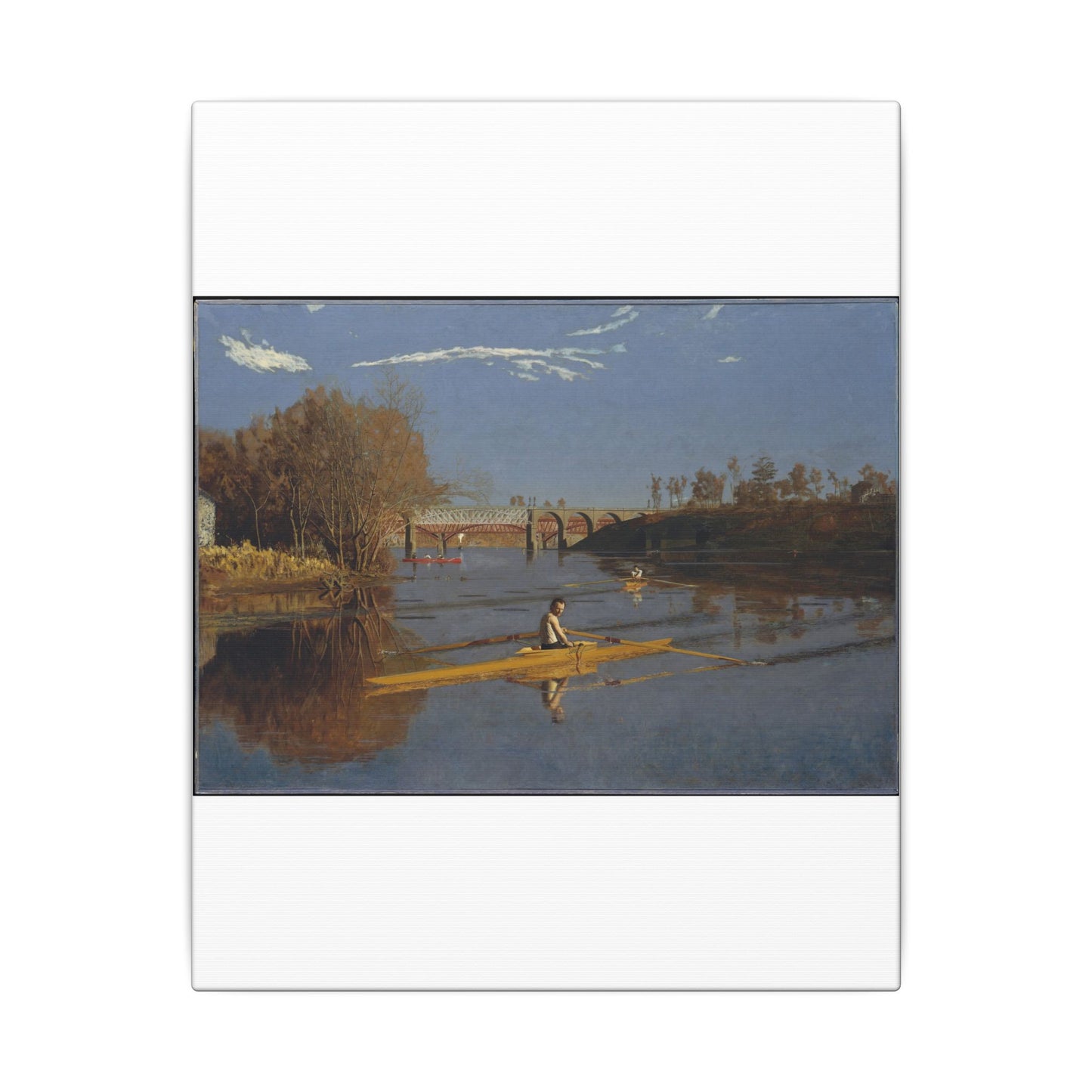 The Champion Single Sculls (Max Schmitt in a Single Scull) - Thomas Eakins