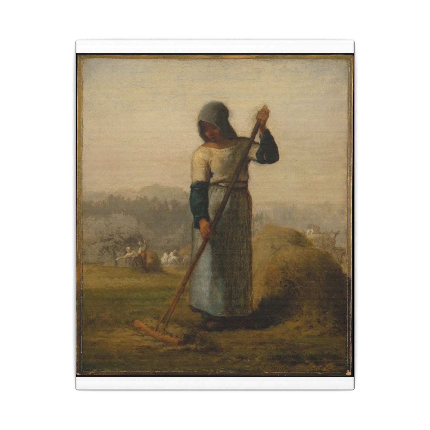 Woman with a Rake - Jean-François Millet