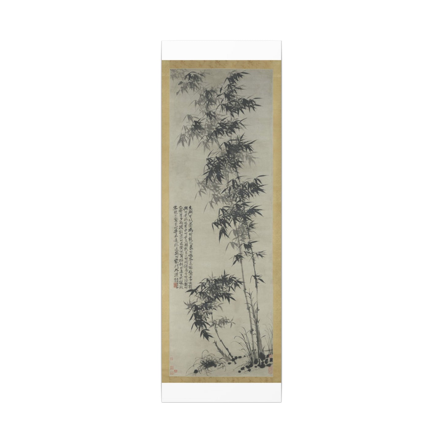 Bamboo in Wind and Rain - Shitao (Zhu Ruoji)