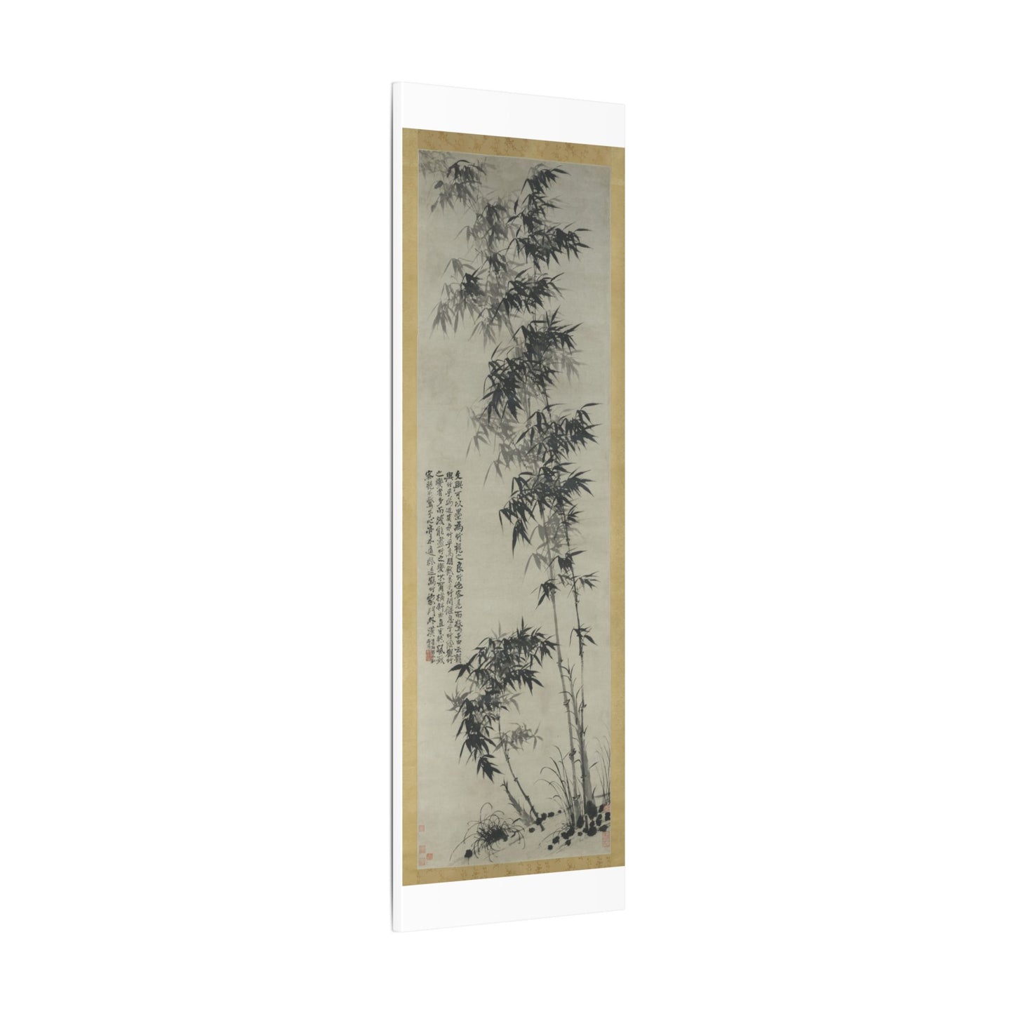 Bamboo in Wind and Rain - Shitao (Zhu Ruoji)