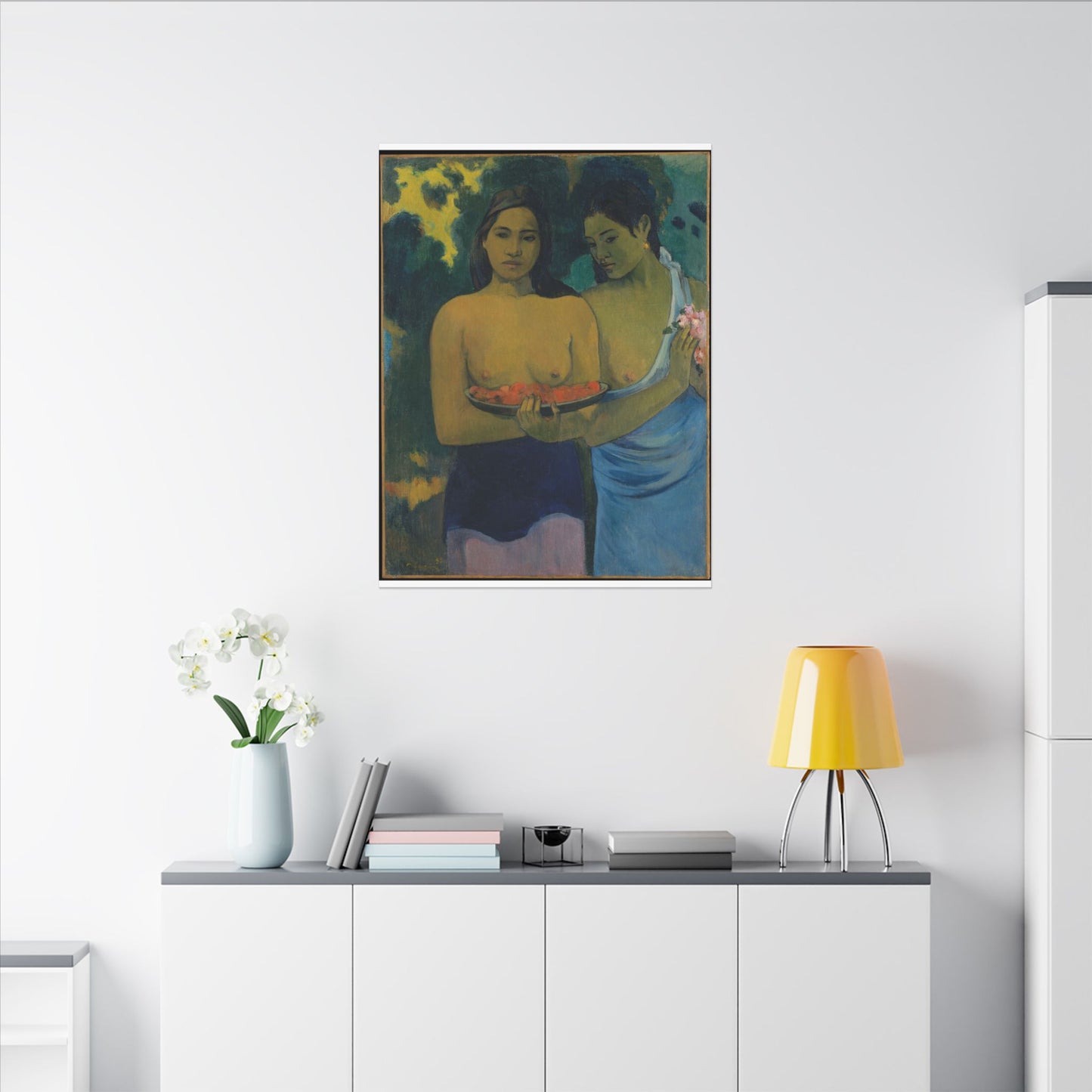 Two Tahitian Women - Paul Gauguin