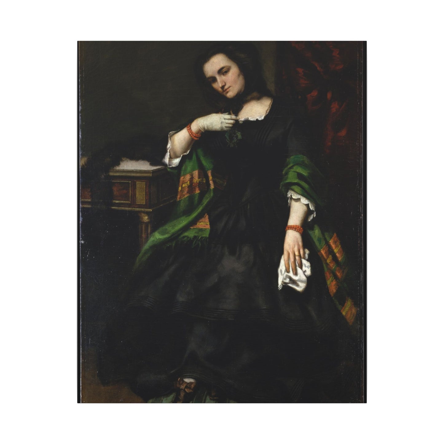 Madame Auguste Cuoq (Mathilde Desportes, 1827–1910) - Gustave Courbet