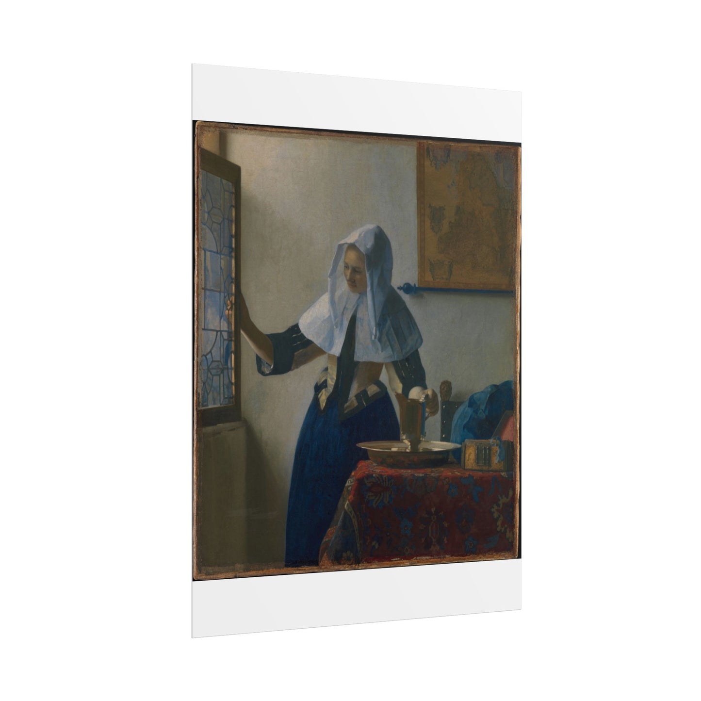 Young Woman with a Water Pitcher - Johannes Vermeer