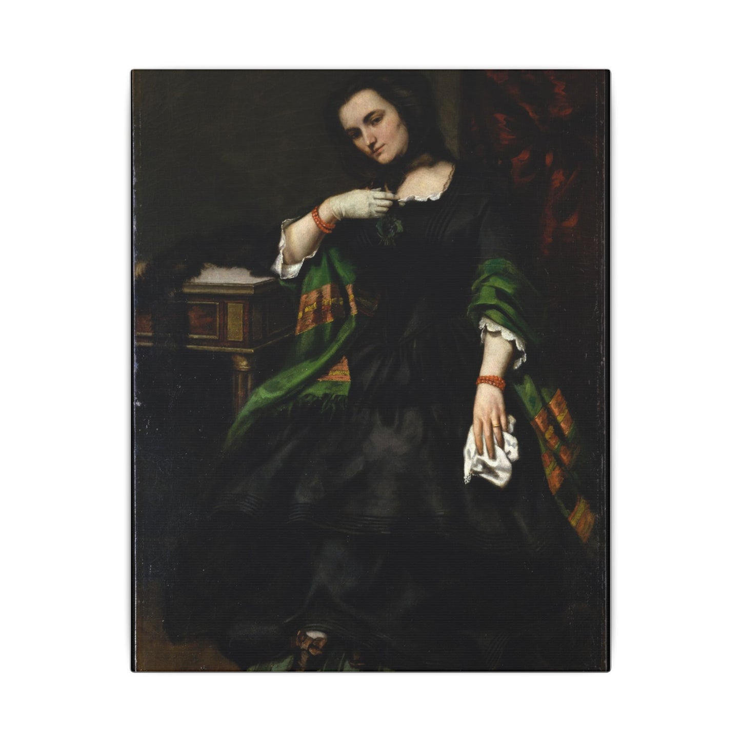 Madame Auguste Cuoq (Mathilde Desportes, 1827–1910) - Gustave Courbet