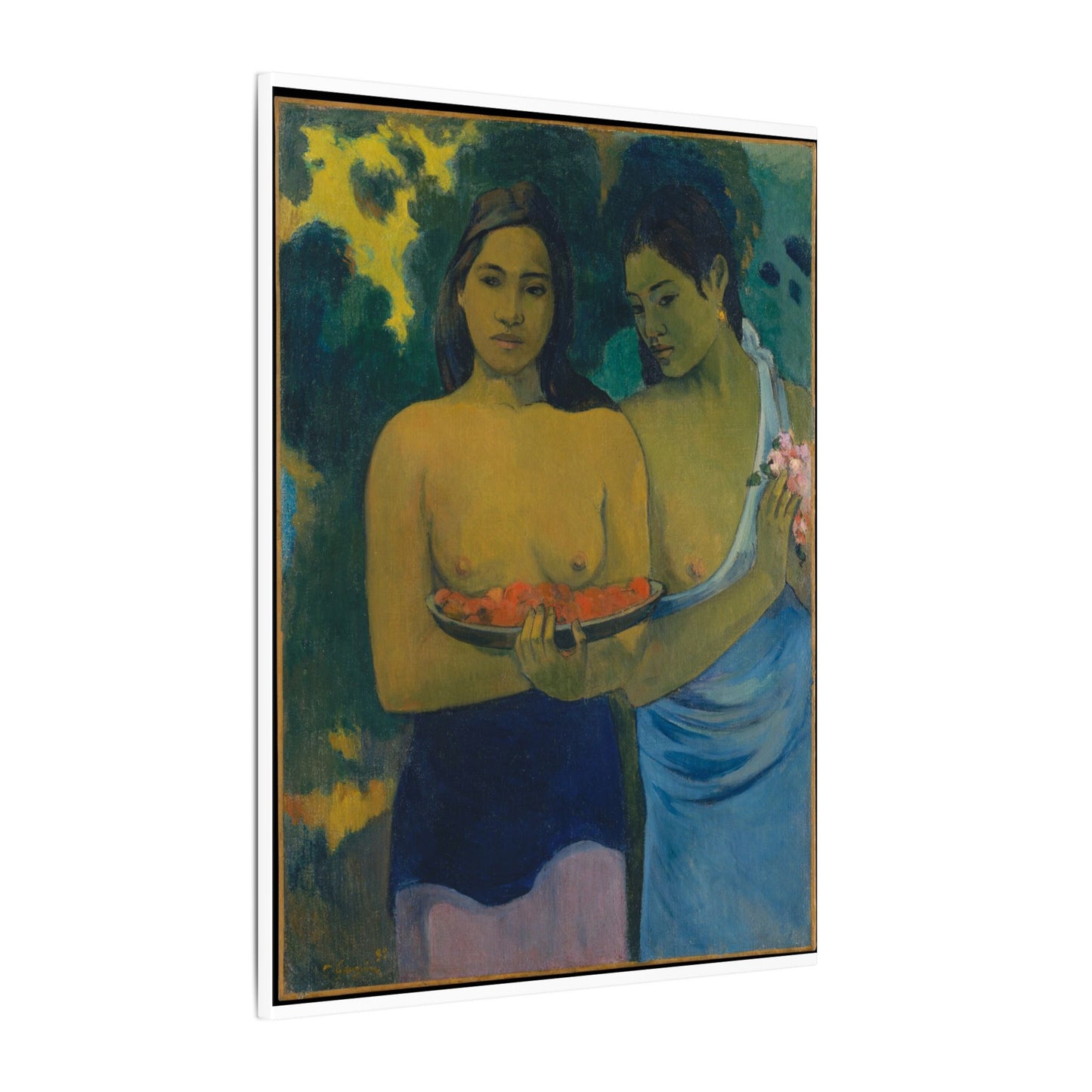Two Tahitian Women - Paul Gauguin