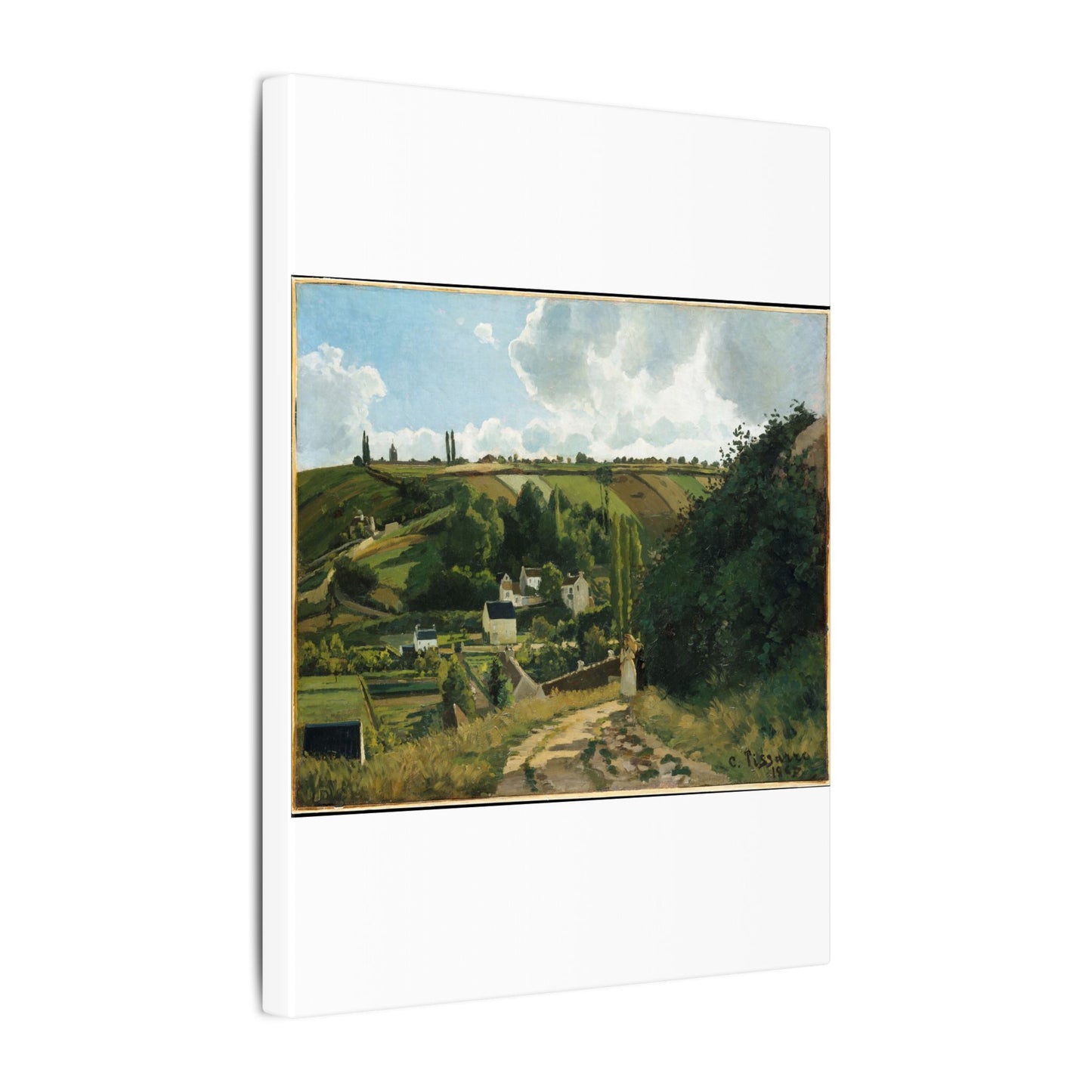 Jalais Hill, Pontoise - Camille Pissarro