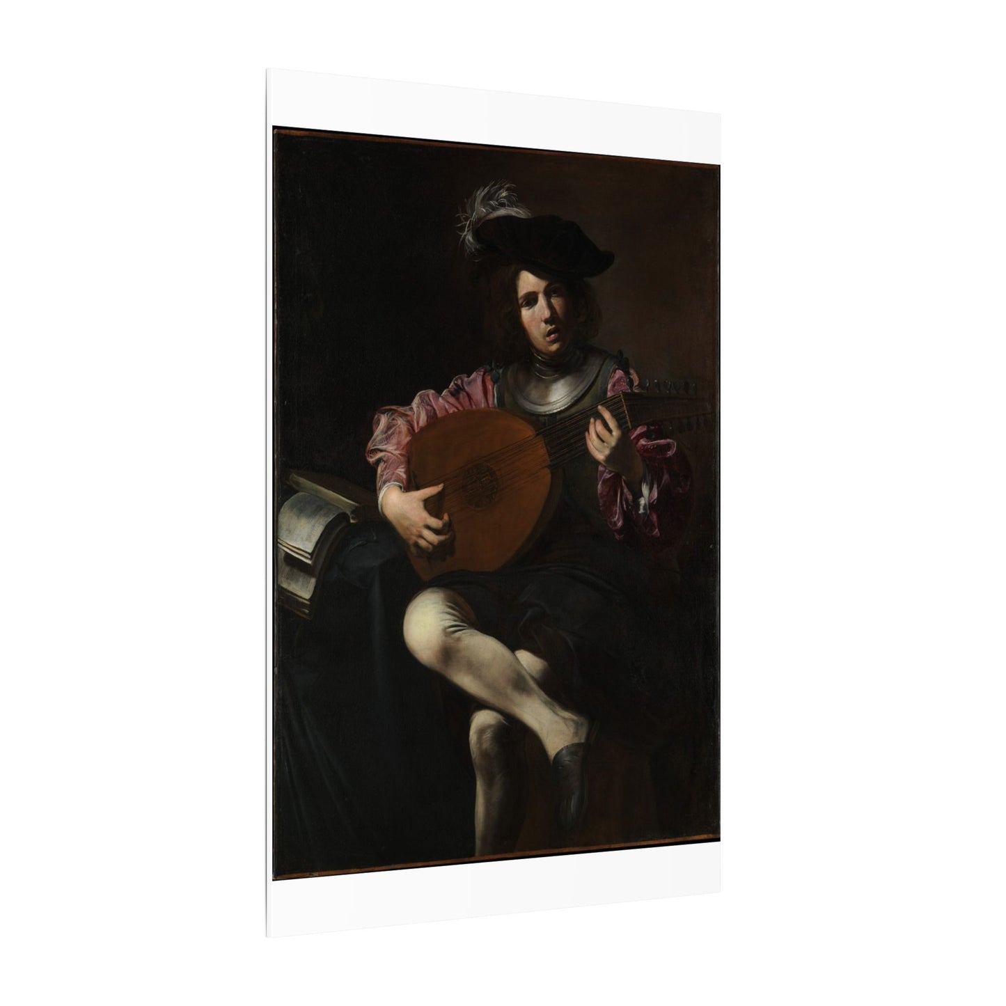 Lute Player - Valentin de Boulogne