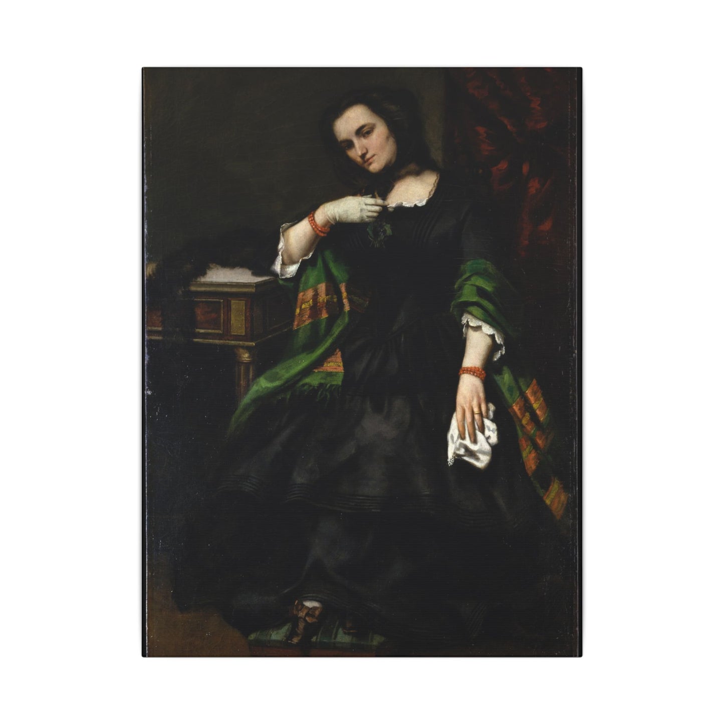 Madame Auguste Cuoq (Mathilde Desportes, 1827–1910) - Gustave Courbet