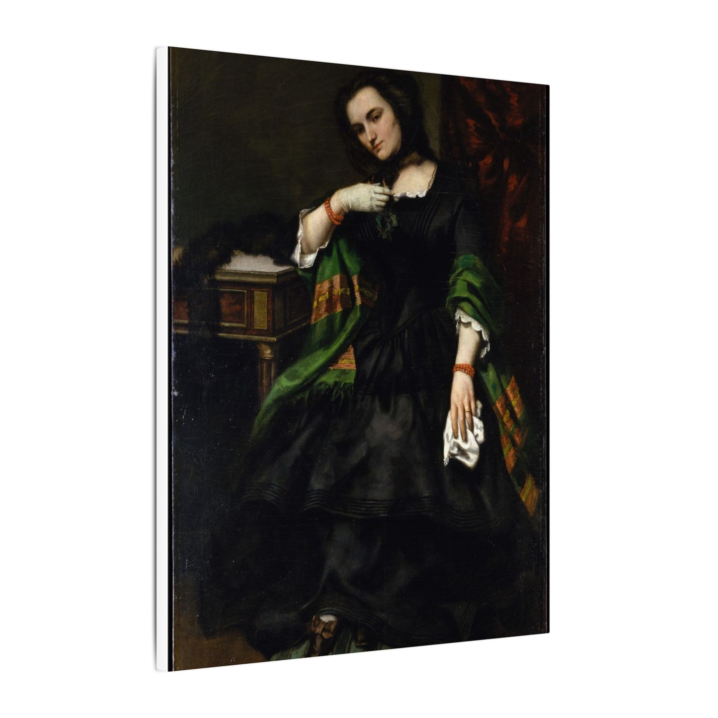Madame Auguste Cuoq (Mathilde Desportes, 1827–1910) - Gustave Courbet