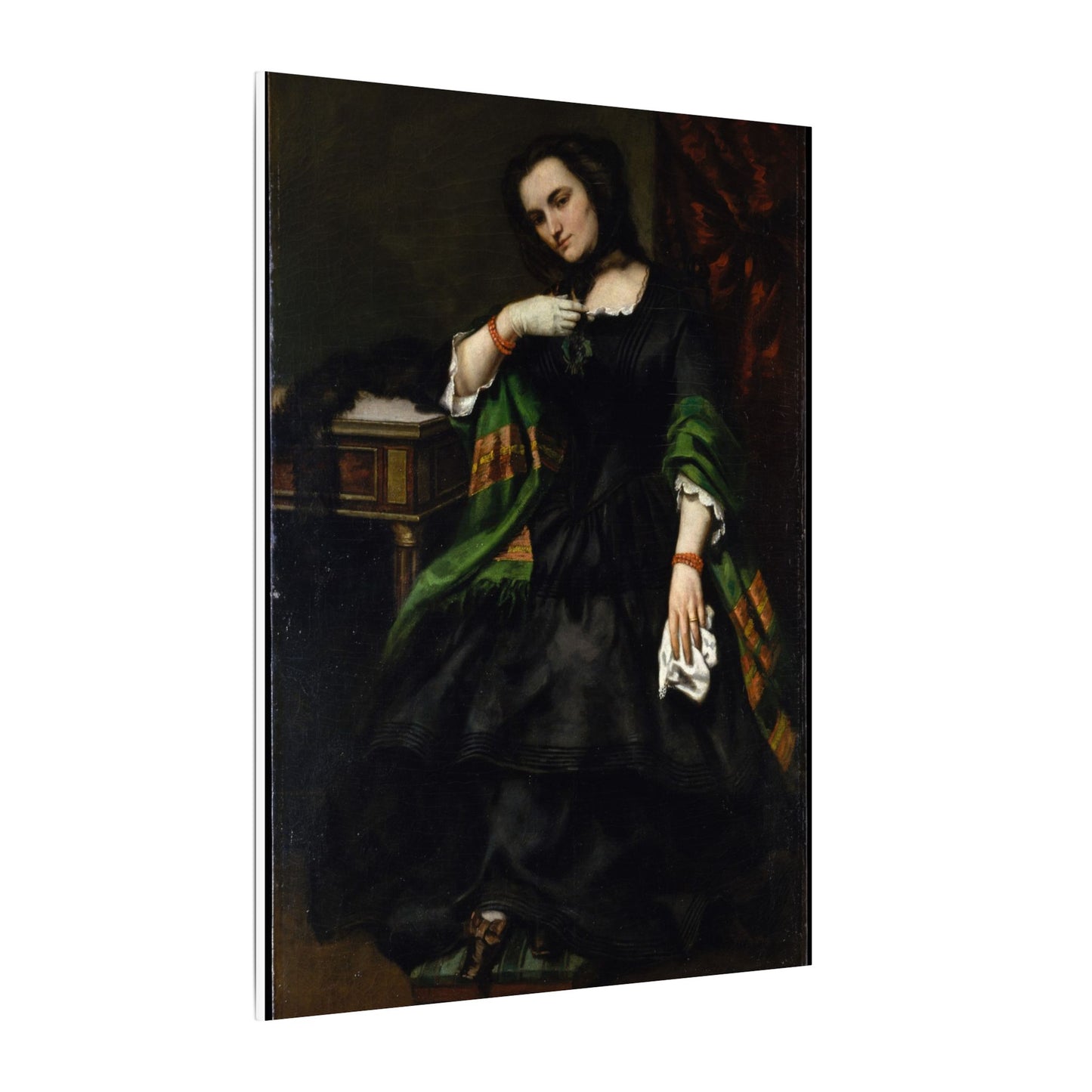 Madame Auguste Cuoq (Mathilde Desportes, 1827–1910) - Gustave Courbet