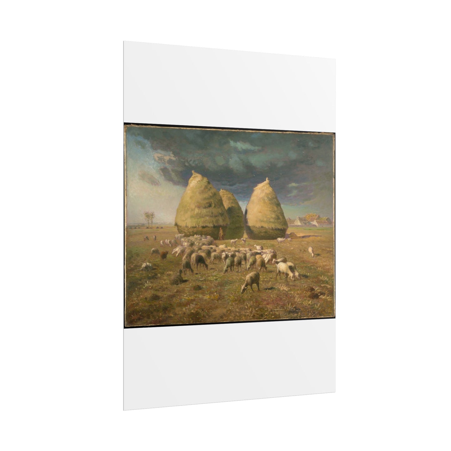 Haystacks: Autumn - Jean-François Millet