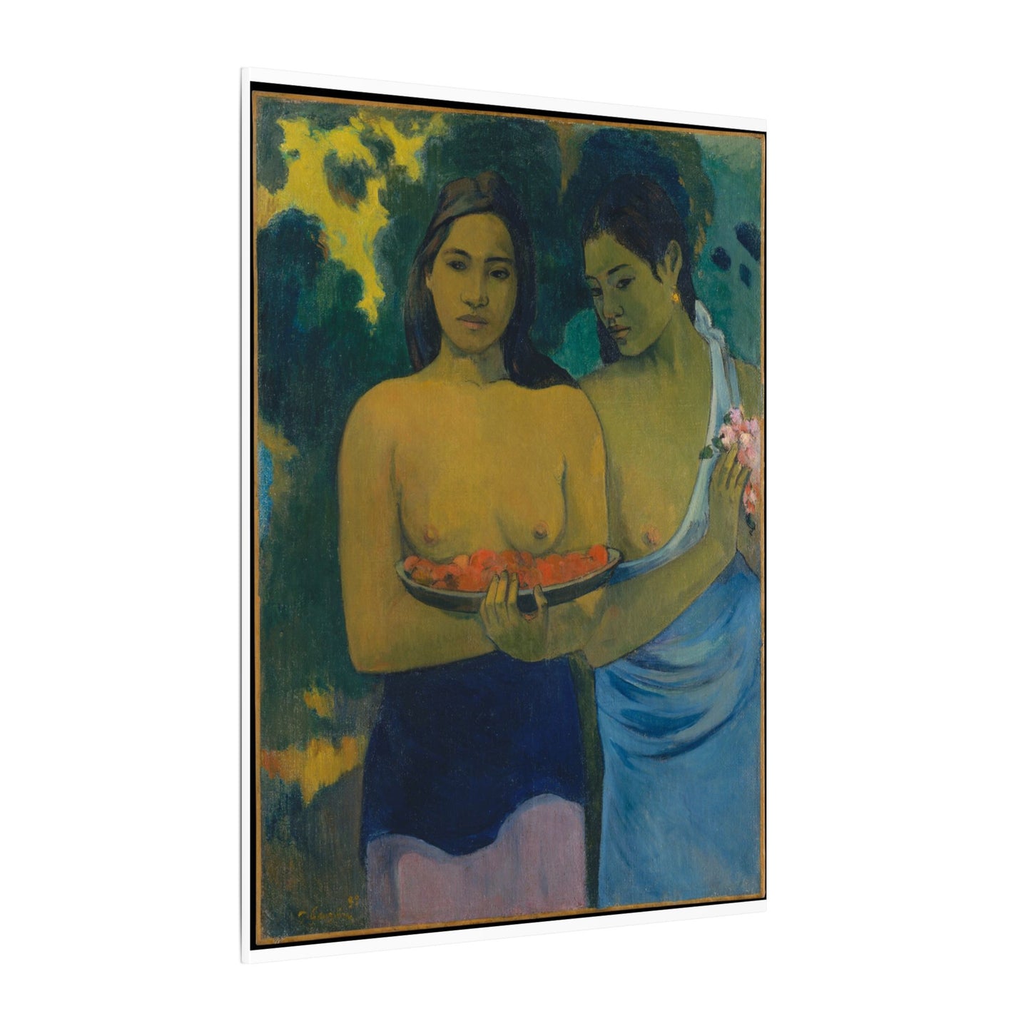 Two Tahitian Women - Paul Gauguin