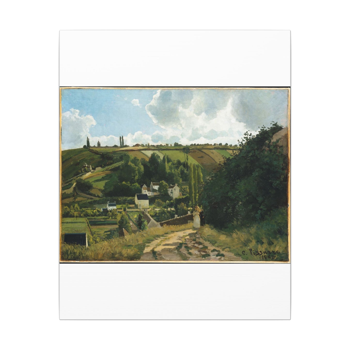 Jalais Hill, Pontoise - Camille Pissarro
