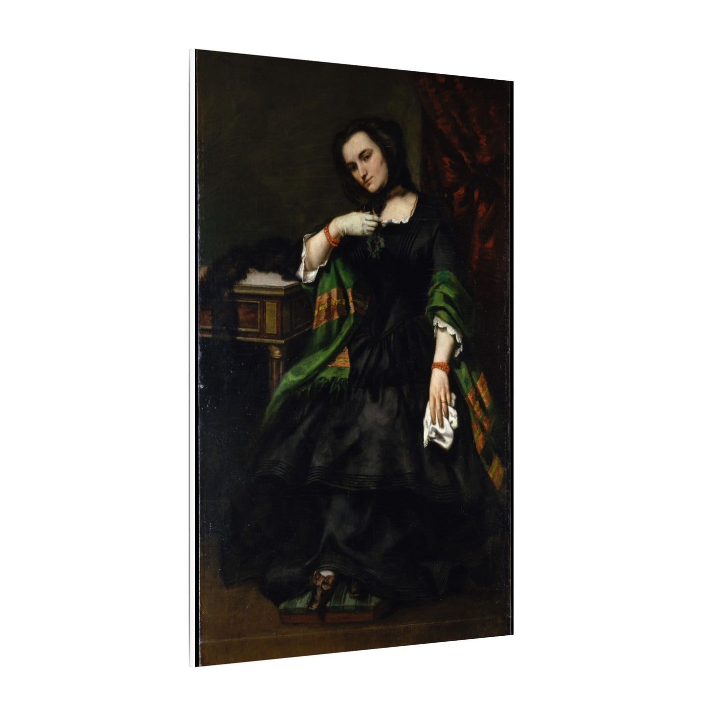Madame Auguste Cuoq (Mathilde Desportes, 1827–1910) - Gustave Courbet