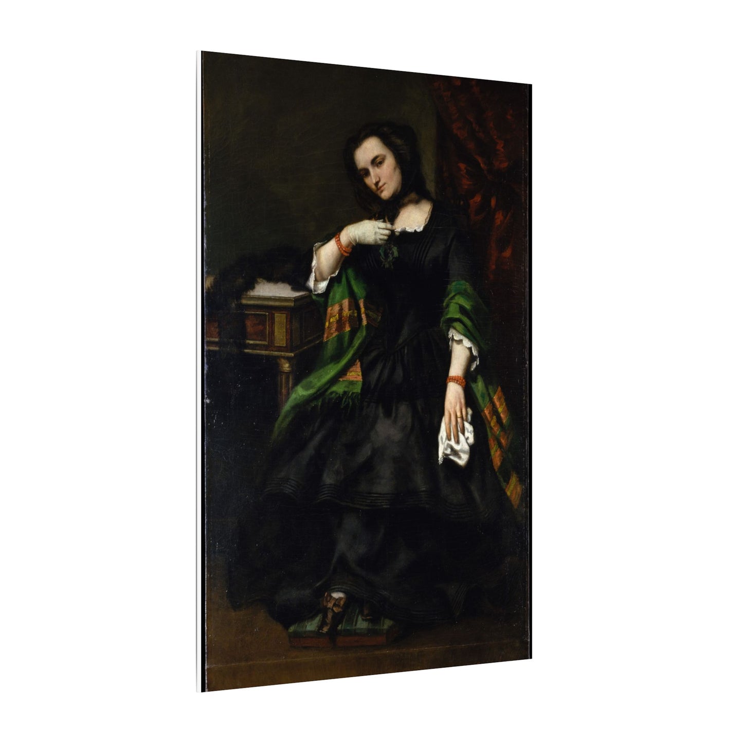 Madame Auguste Cuoq (Mathilde Desportes, 1827–1910) - Gustave Courbet