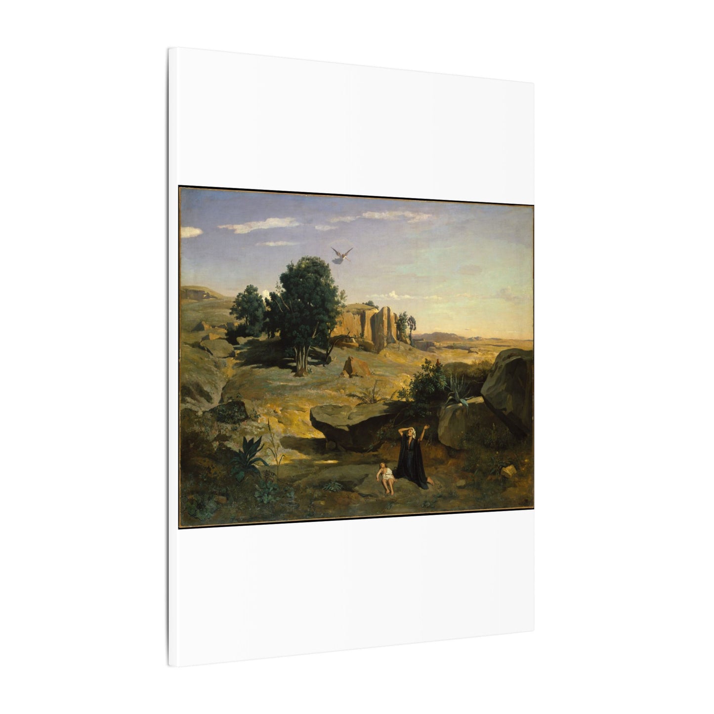 Hagar in the Wilderness - Camille Corot