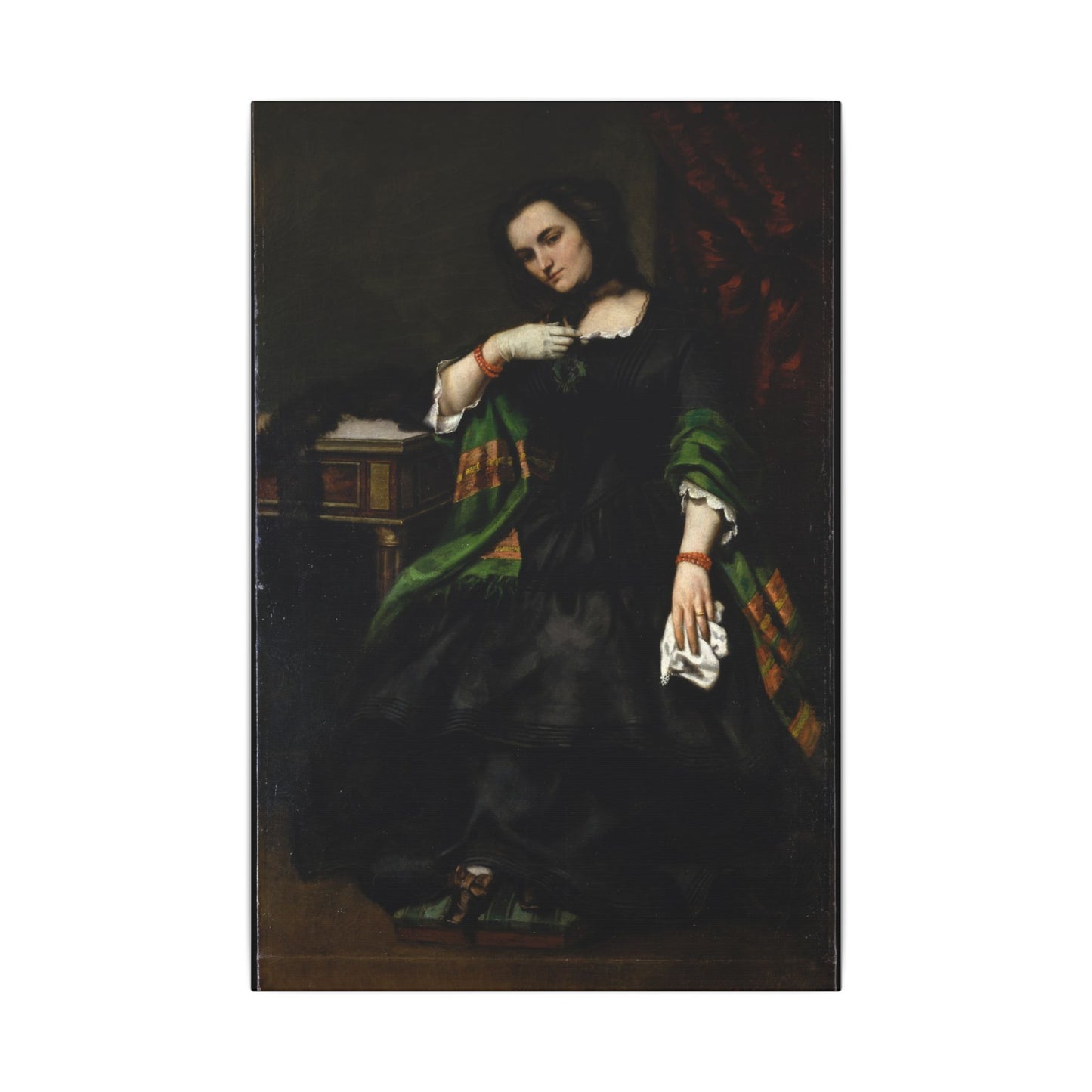 Madame Auguste Cuoq (Mathilde Desportes, 1827–1910) - Gustave Courbet