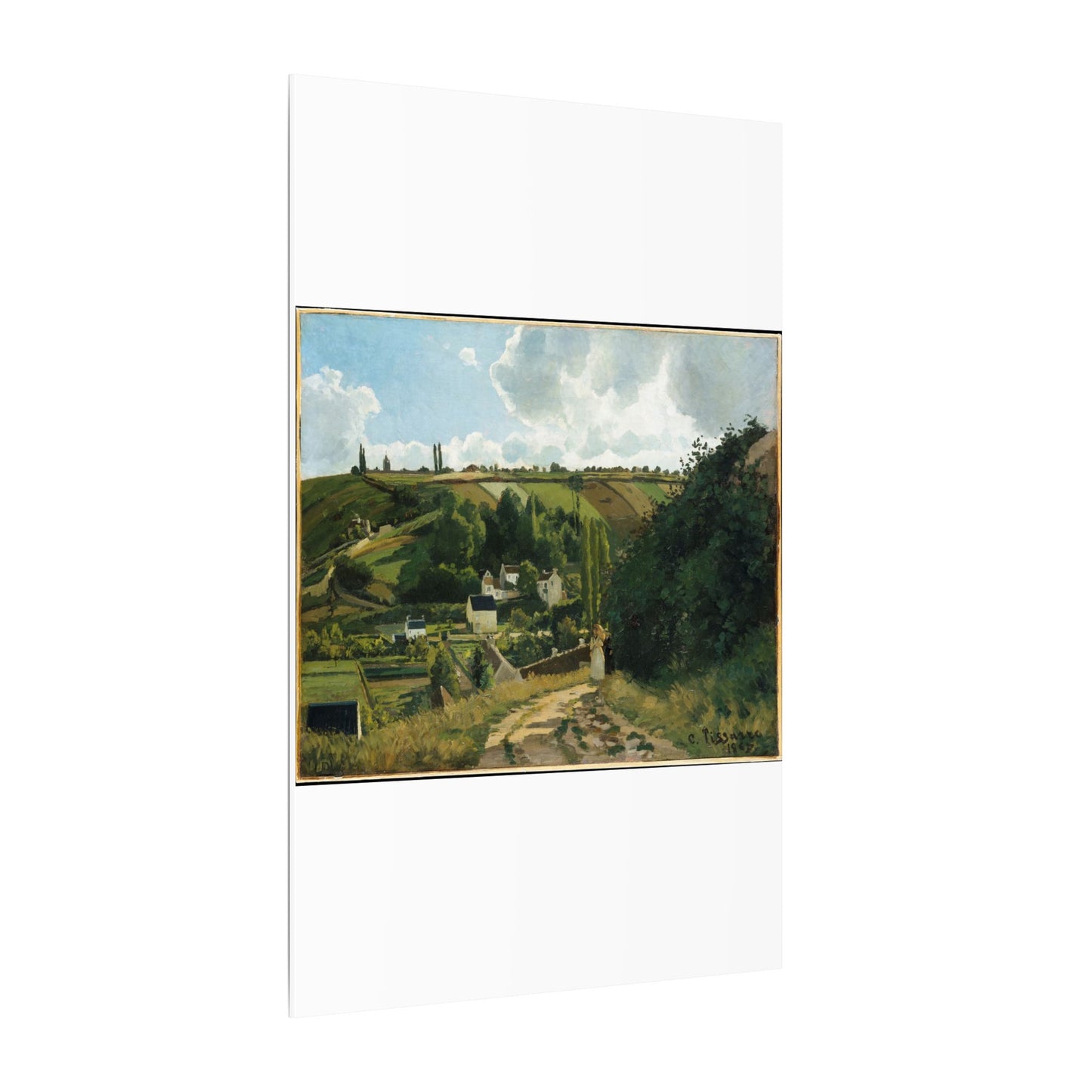Jalais Hill, Pontoise - Camille Pissarro
