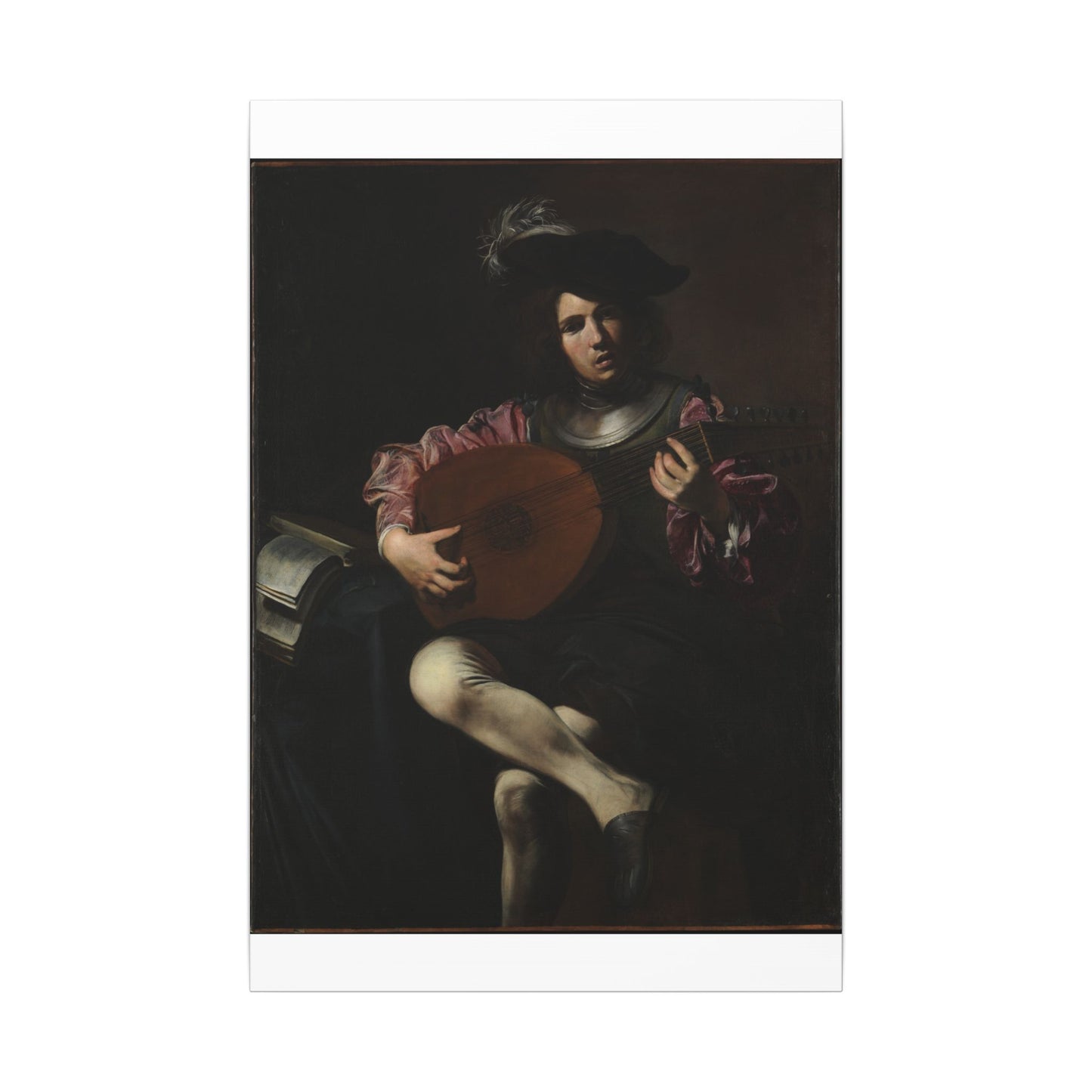 Lute Player - Valentin de Boulogne